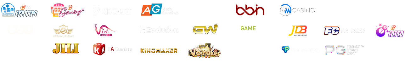 Danh sách đối tác cung cấp trò chơi của 6789hm.com